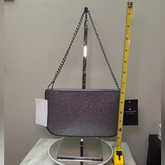 Kate Spade Kenzie Glitter Lilly Pochette NWT - Picture 6 of 9